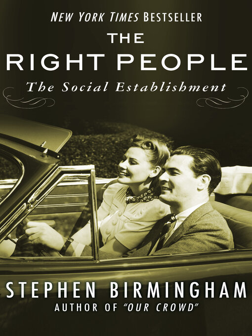 Title details for The Right People by Stephen Birmingham - Available